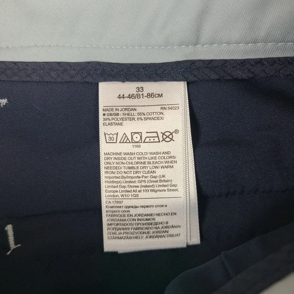 Banana Republic Aiden Shorts Mens‎ 33 Light Blue 9